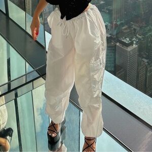 H&M White Women's Cargo Pants